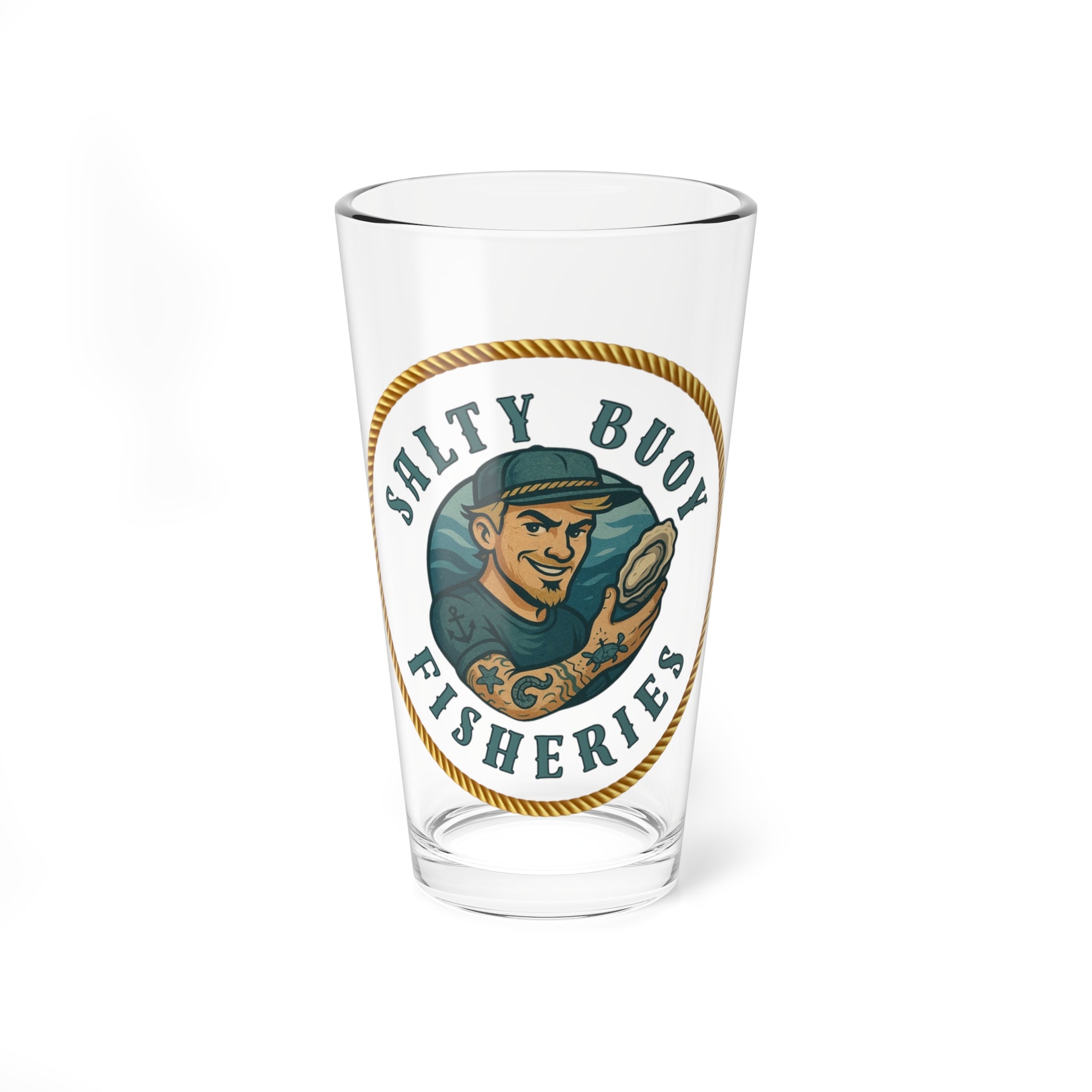 Salty Brew Pint Glass
